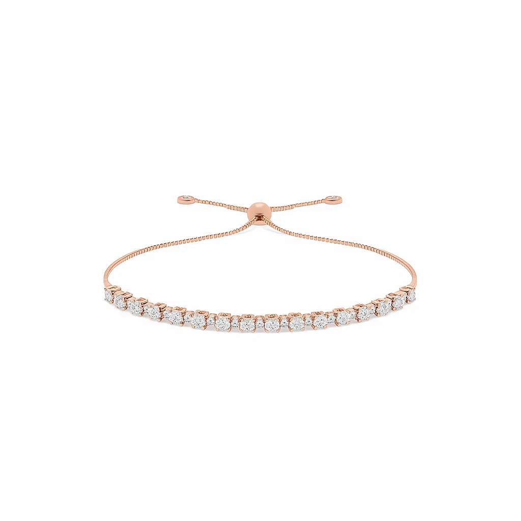 The Luxe Slider Tennis Bracelet