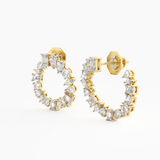 The Diamond Remix Hoops