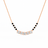 The Noir Diamond Mangalsutra Necklace