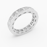 The Bold Bezel Eternity Band