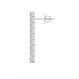 The Twin Line Drop Earrings