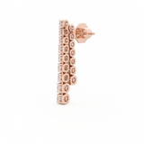 The Twin Line Drop Earrings