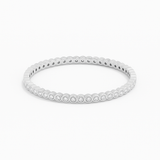 The Hexa Bezel Diamond Bangle