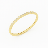 The Hexa Bezel Diamond Bangle