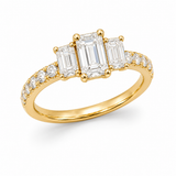 The Baguette Glow Ring