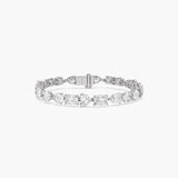 The Sculpted Shapes Tennis Bracelet