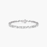The Whispering Shapes Diamond Bracelet