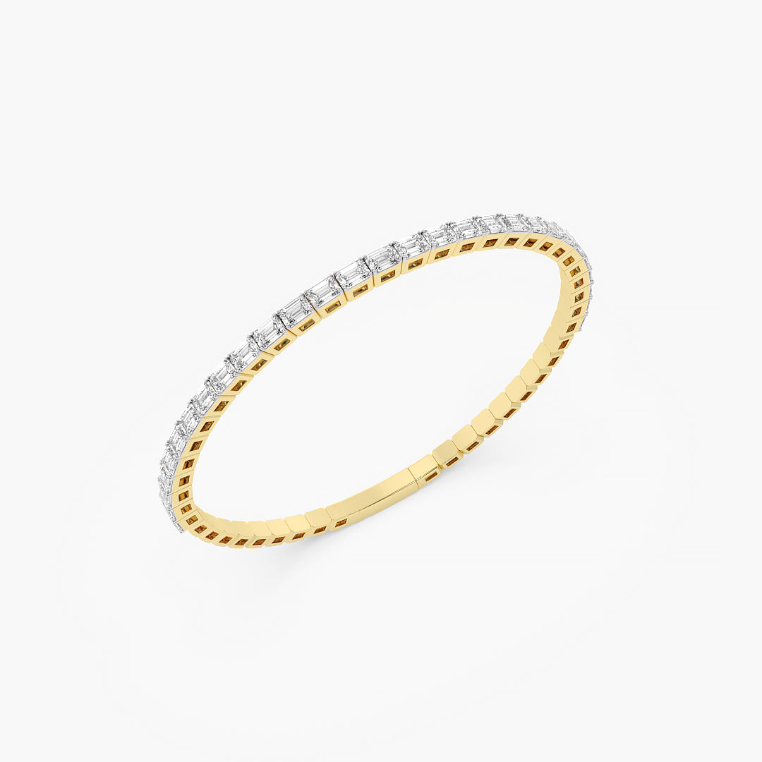 The Emerald Line Bangle