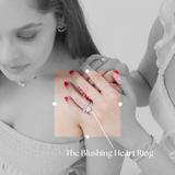 The Blushing Heart Ring