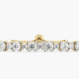 The Cascade Diamond Adjustable Bracelet