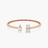 The Duo-Cut Diamond Cuff
