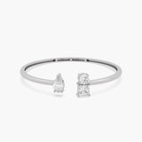 The Duo-Cut Diamond Cuff