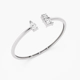 The Duo-Cut Diamond Cuff