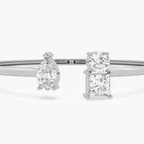 The Duo-Cut Diamond Cuff