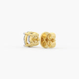 Classic Round Solitaire Studs
