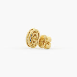 The Radiance Oval Halo Studs