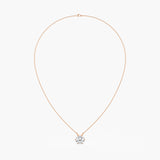 The Classic Round Diamond pendant