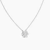 The Classic Round Diamond pendant