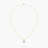 The Classic Round Diamond pendant
