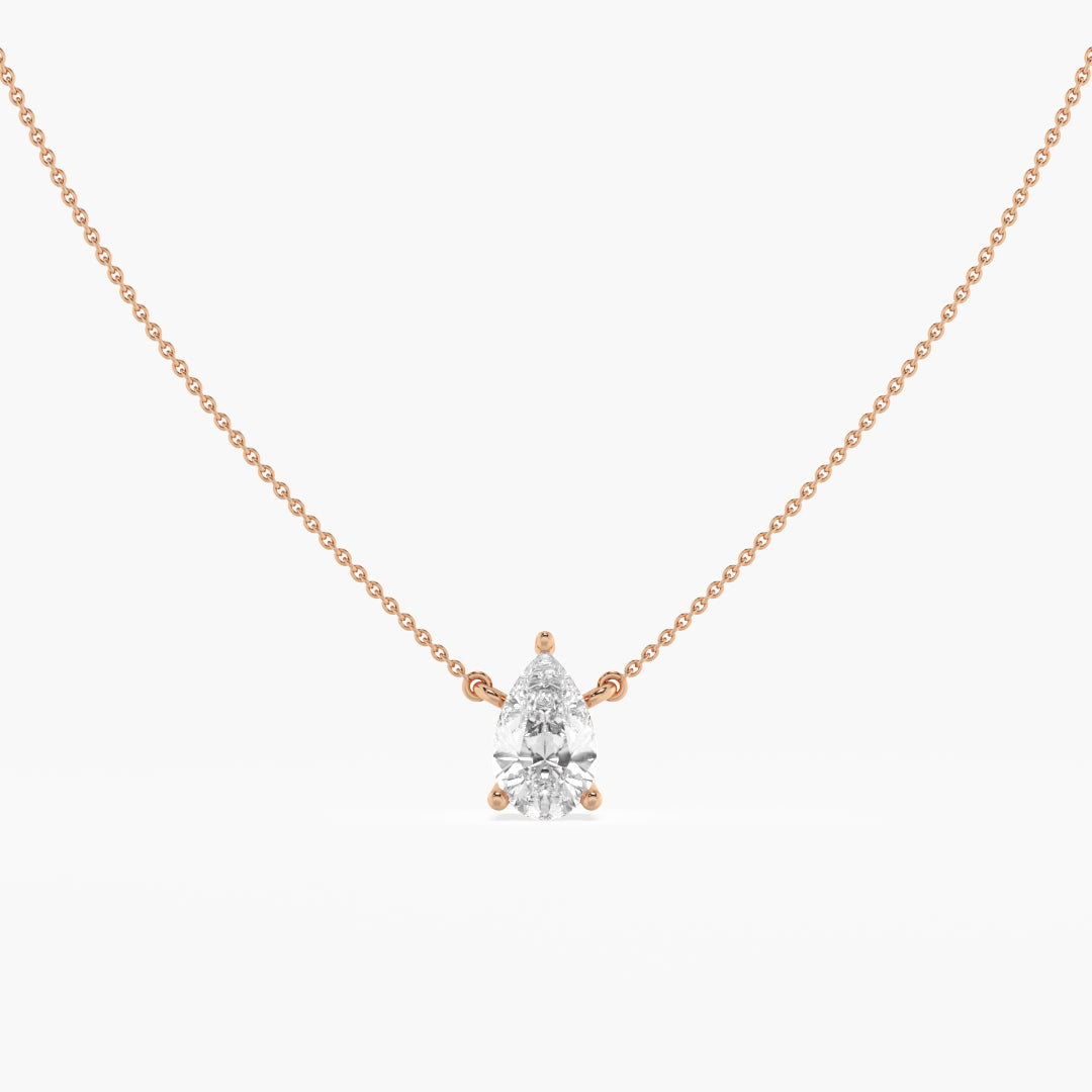The Grace Pear Diamond Pendant