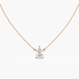 The Grace Pear Diamond Pendant