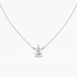 The Grace Pear Diamond Pendant
