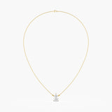 The Grace Pear Diamond Pendant