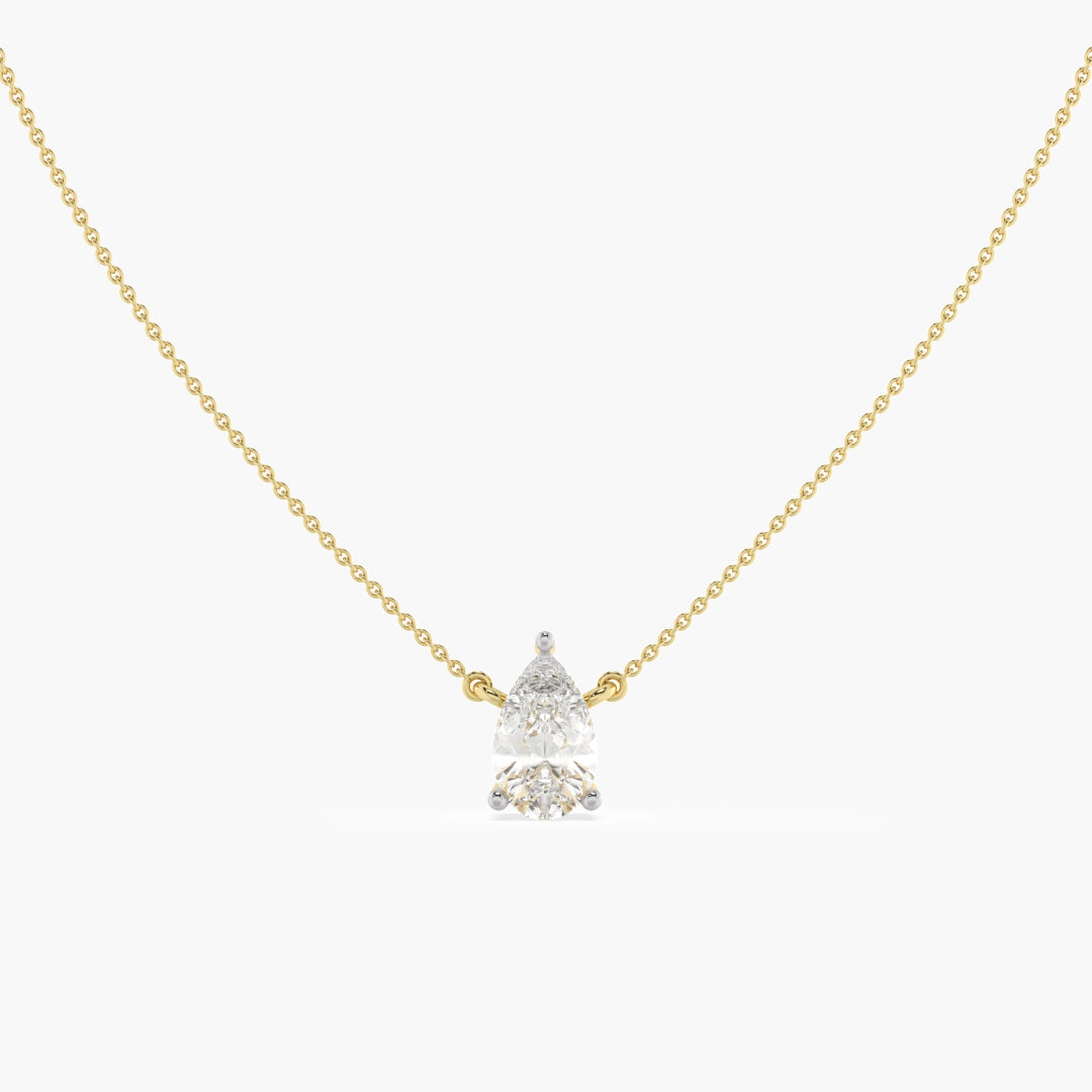 The Grace Pear Diamond Pendant