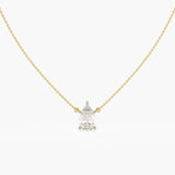 The Grace Pear Diamond Pendant