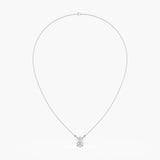 The Classic Oval Diamond Solitaire Pendant