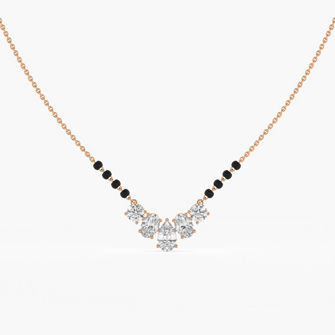 The Diamond Laurel Mangalsutra