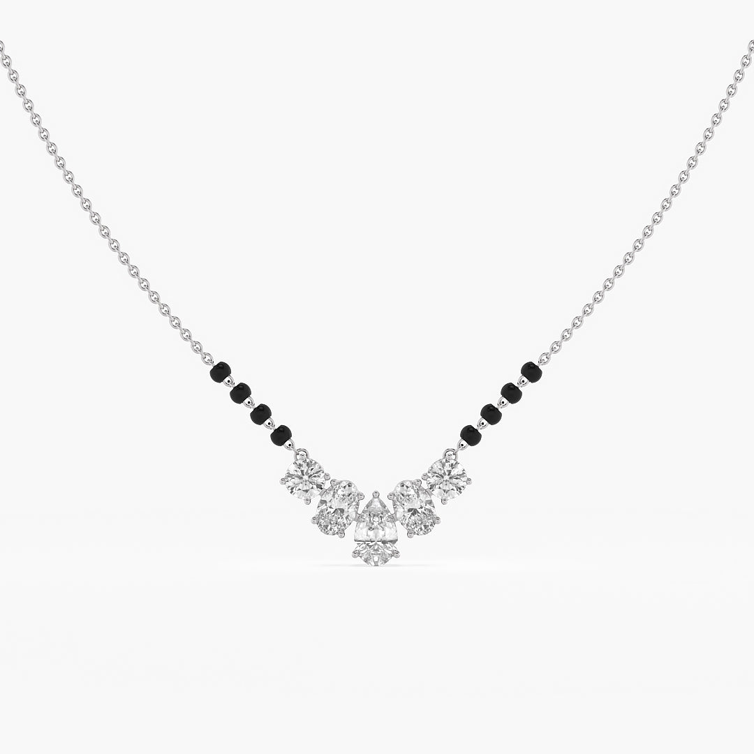 The Diamond Laurel Mangalsutra