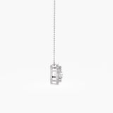 Classic Diamond Halo Pendant