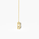 Classic Diamond Halo Pendant