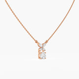 The Flora Diamond Pendant