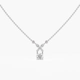 The Flora Diamond Pendant