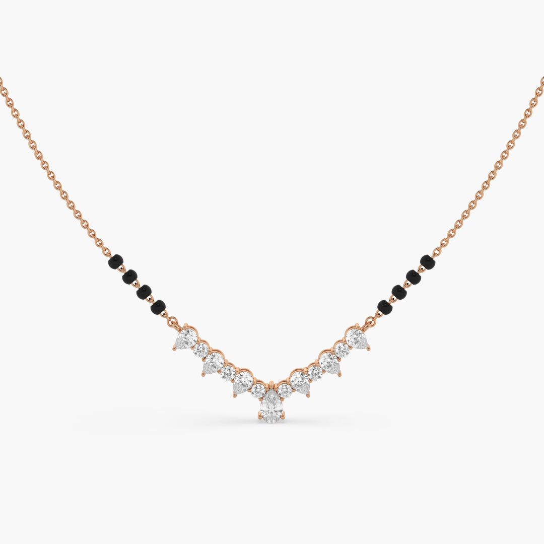 The Regal Pear Mangalsutra