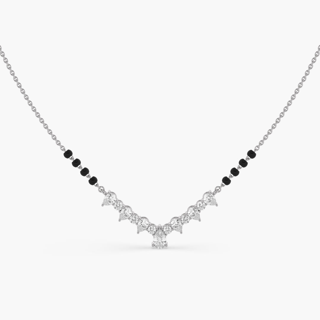 The Regal Pear Mangalsutra