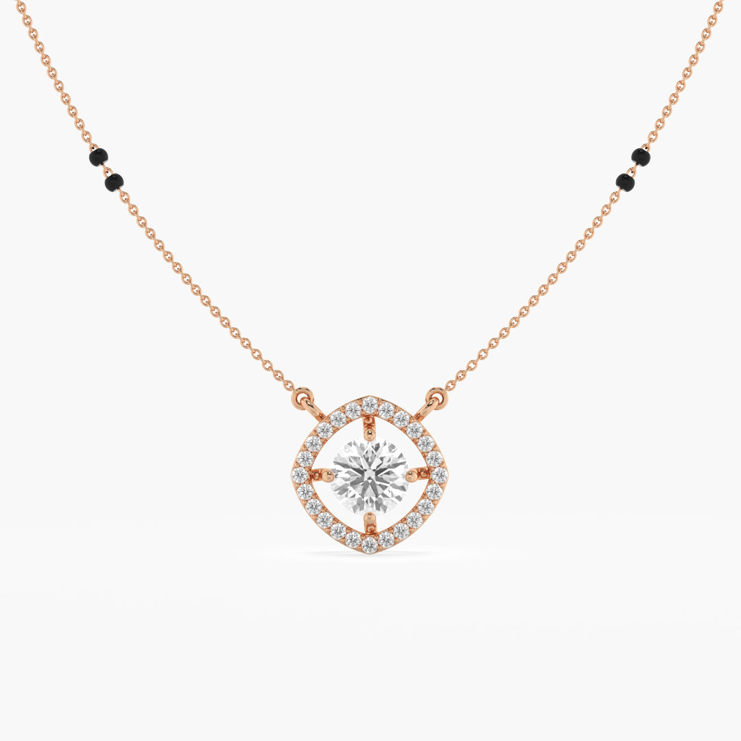 The Celestial Halo Diamond Mangalsutra