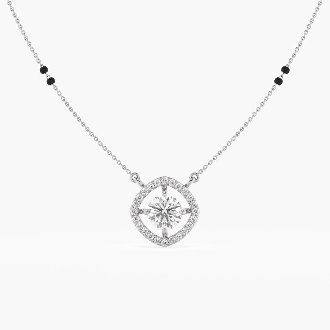 The Celestial Halo Diamond Mangalsutra