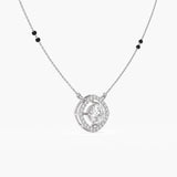 The Celestial Halo Diamond Mangalsutra