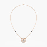 Swirl Solitaire Mangalsutra