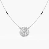 Swirl Solitaire Mangalsutra