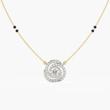 Swirl Solitaire Mangalsutra