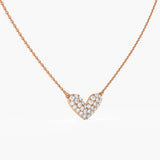 Full Pavé Heart Pendant