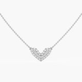 Full Pavé Heart Pendant