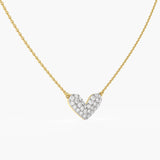 Full Pavé Heart Pendant