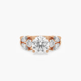 The Rosé Marquise & Round Ring