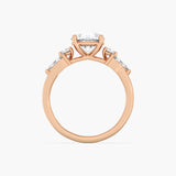 The Rosé Marquise & Round Ring