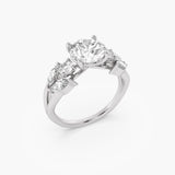 The Rosé Marquise & Round Ring